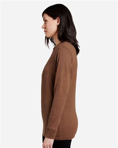 Chestnut Heavyweight Long Sleeve T-Shirt - LS15009