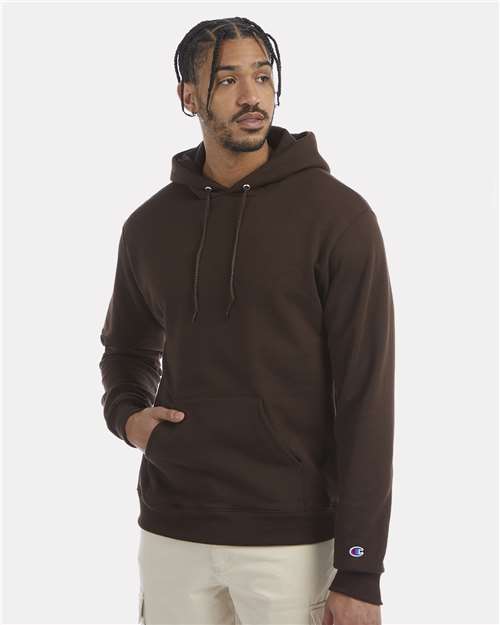 Chocolate Brown Powerblend® Hooded Sweatshirt - S700