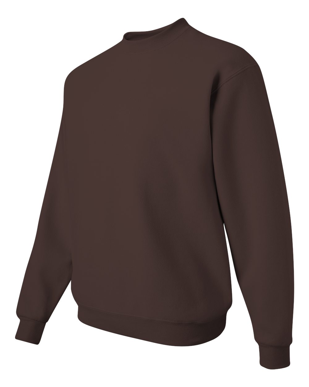 Chocolate NuBlend® Crewneck Sweatshirt - 562MR