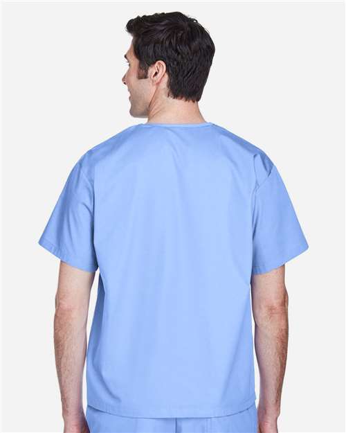Ciel Blue Unisex Restore Scrub Top - M897