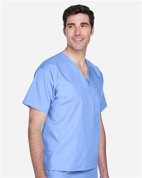 Ciel Blue Unisex Restore Scrub Top - M897