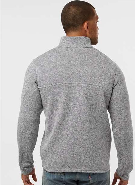 City Grey Heather Alto Pass™ Fleece Half Snap Pullover - 209573