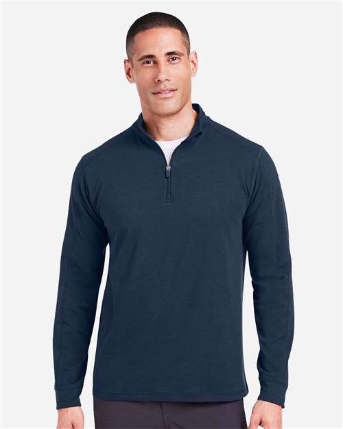 Classic Navy Carrollton Quarter-Zip Pullover - TM109AB