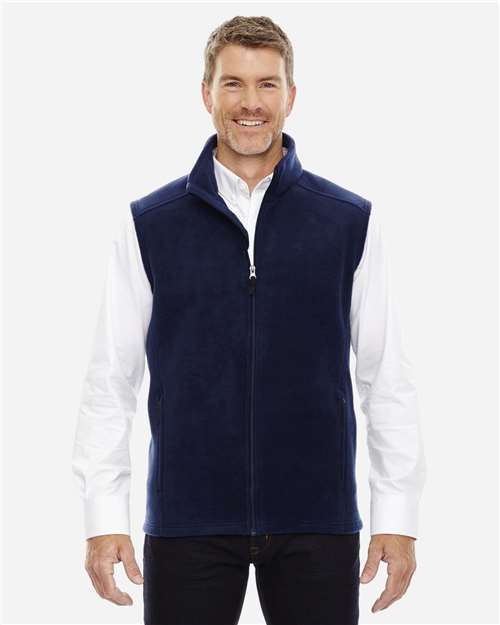 Classic Navy Men's Tall Journey Fleece Vest - 88191T