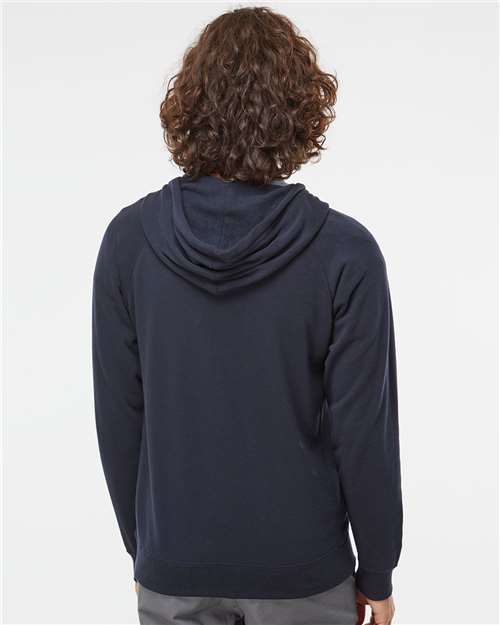 Classic Navy Special Blend Raglan Full-Zip Hooded Sweatshirt - PRM33SBZ
