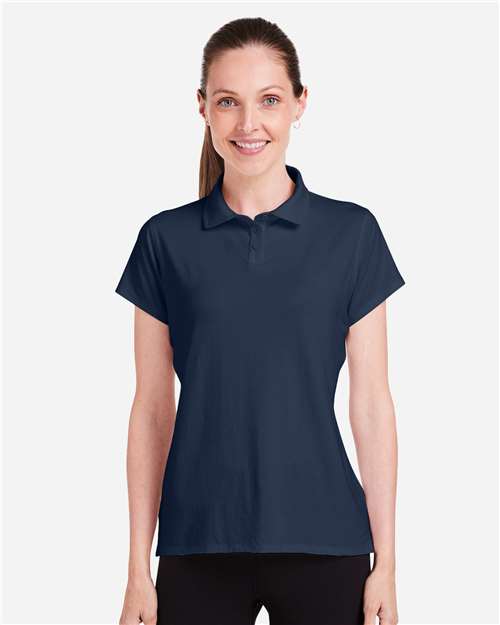 Classic Navy Women's Air Lightweight Polo - TW938