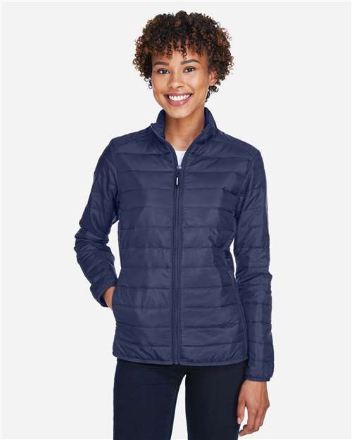 Classic Navy Women's Prevail Packable Puffer Jacket - CE700W