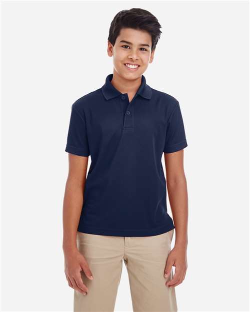 Classic Navy Youth Origin Performance Piqué Polo - 88181Y