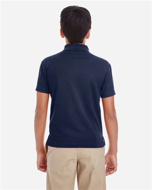 Classic Navy Youth Origin Performance Piqué Polo - 88181Y