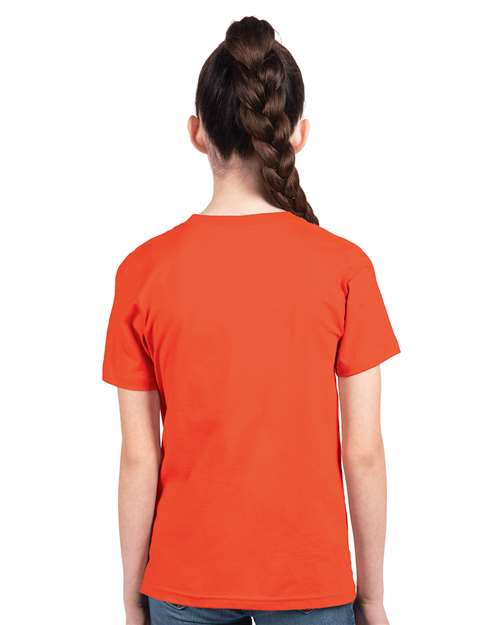 Classic Orange Youth Cotton T-Shirt - 3310