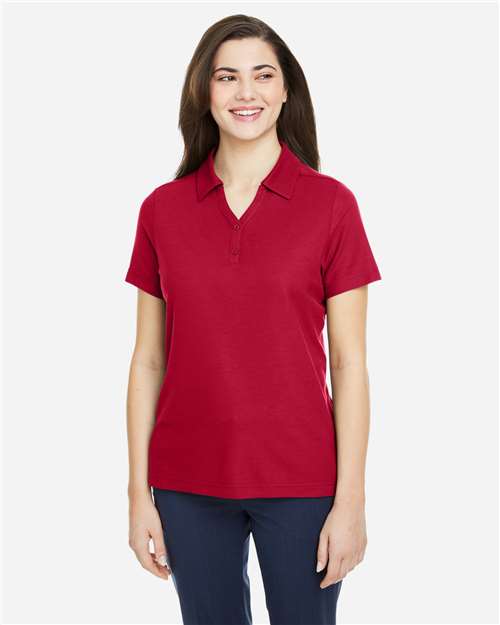 Classic Red Women's Fusion ChromaSoft™ Pique Polo - CE112W