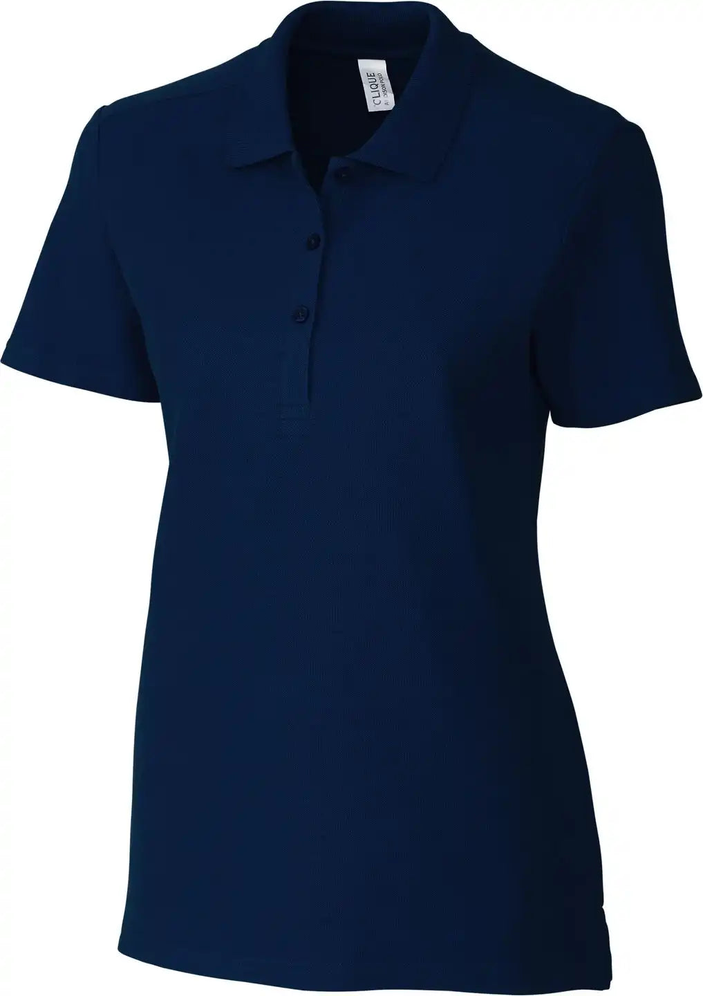 Clique Lqk00069 Addison All Cotton Pique Short Sleeve Womens Polo