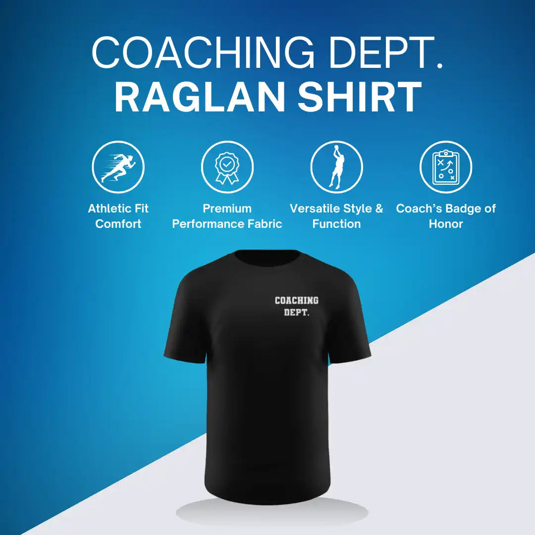 Coaching Dept Raglan Kinetic Tee