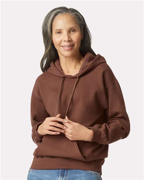 Cocoa Softstyle® Midweight Hooded Sweatshirt - SF500