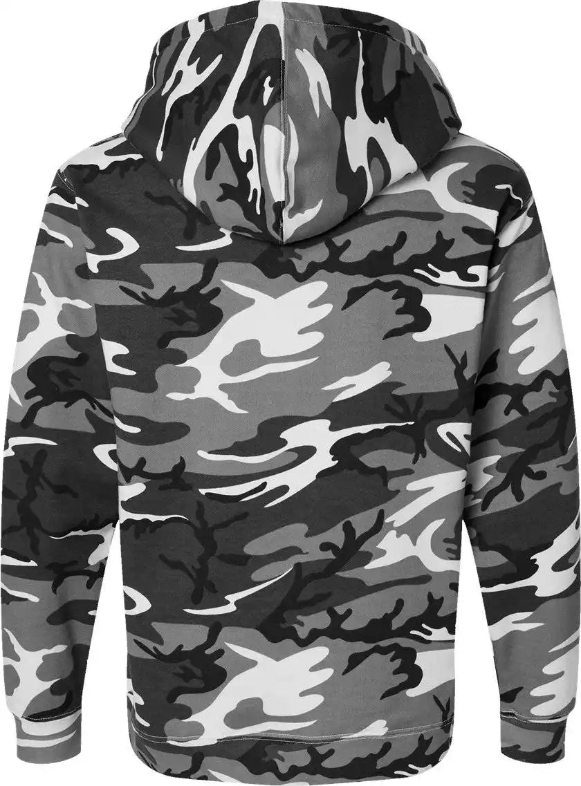 Code Five 3969 Camo Pullover Fleece Hoodie - Urban Woodland