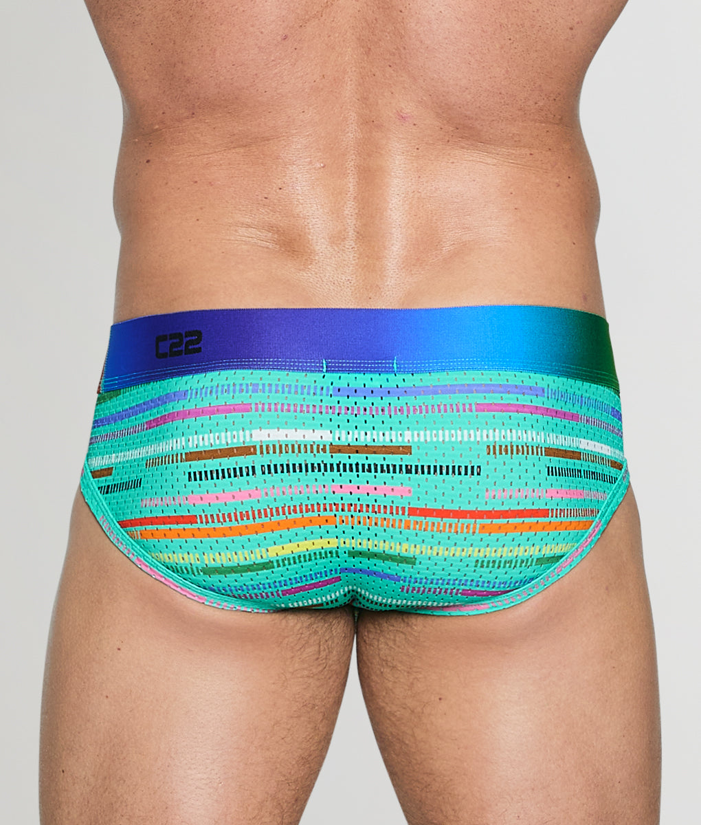 CODE 22 Pride Mesh Brief