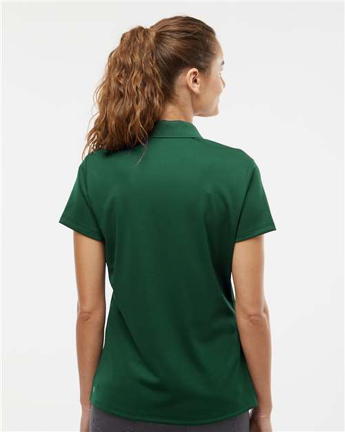 Collegiate Green Women's Basic Sport Polo - A431