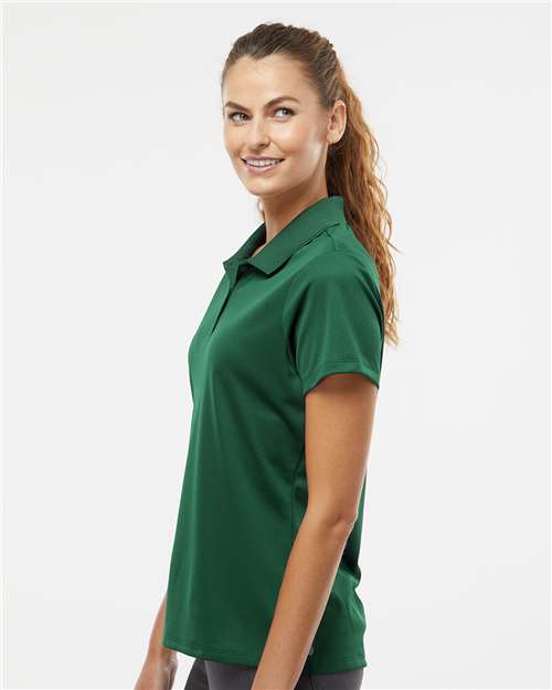 Collegiate Green Women's Basic Sport Polo - A431