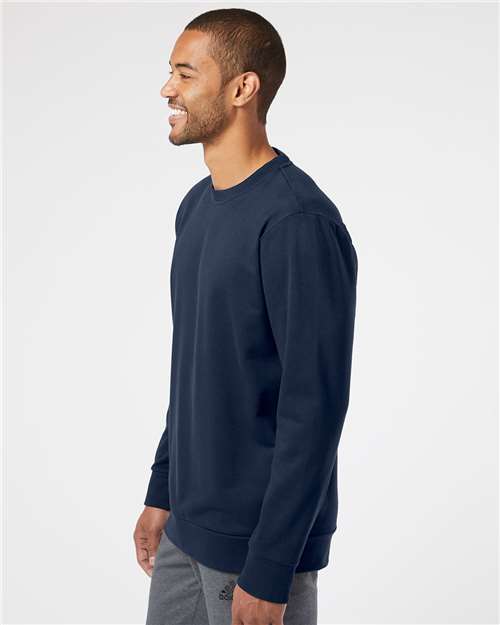 Collegiate Navy Fleece Crewneck Sweatshirt - A434