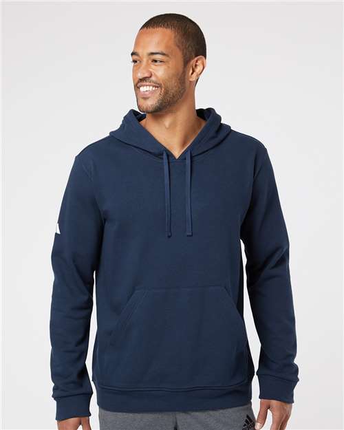 Collegiate Navy Fleece Hooded Sweatshirt - A432
