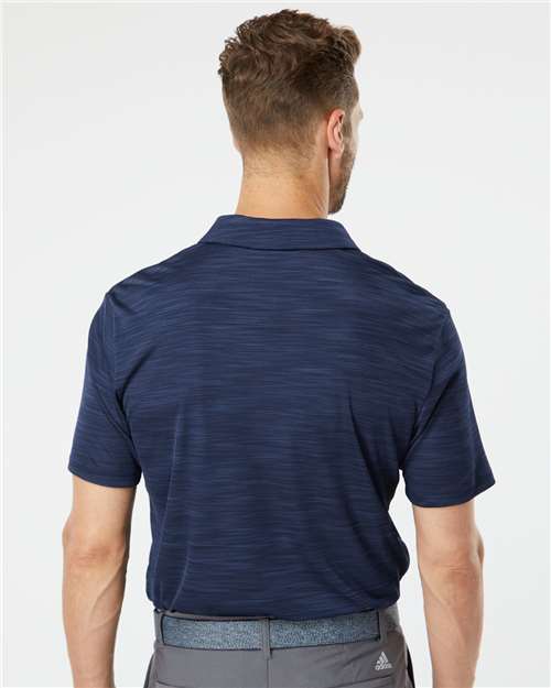 Collegiate Navy Melange Mélange Polo - A402