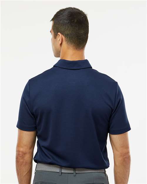 Collegiate Navy Micro Pique Polo - A580
