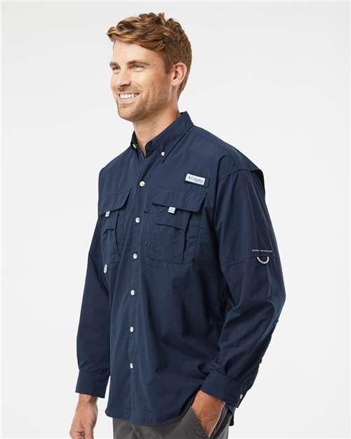 Collegiate Navy PFG Bahama™ II Shirt - 212463