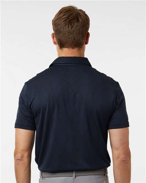 Collegiate Navy Ultimate Textured Polo - A2008