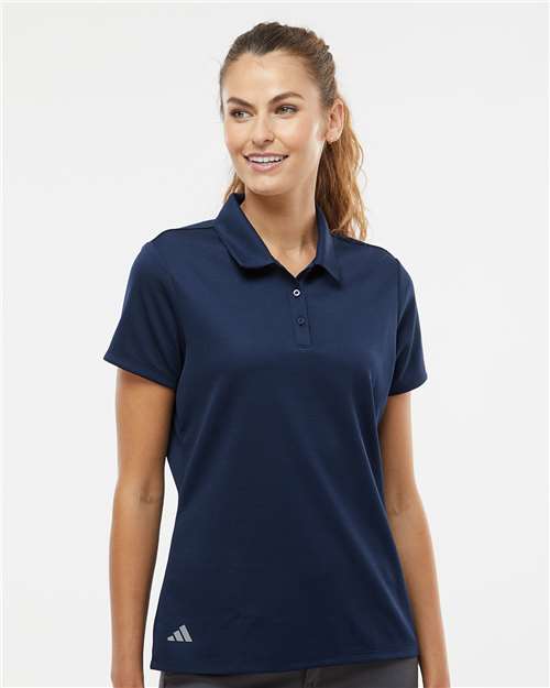 Collegiate Navy Women's Micro Pique Polo - A581