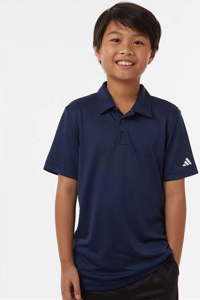 Collegiate Navy Youth Performance Polo - A4000