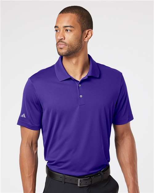 Collegiate Purple Performance Polo - A230