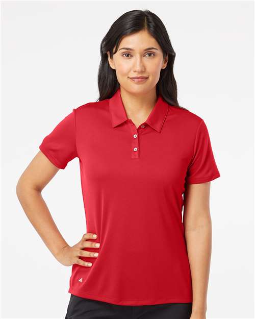 Collegiate Red Women's Performance Polo - A231