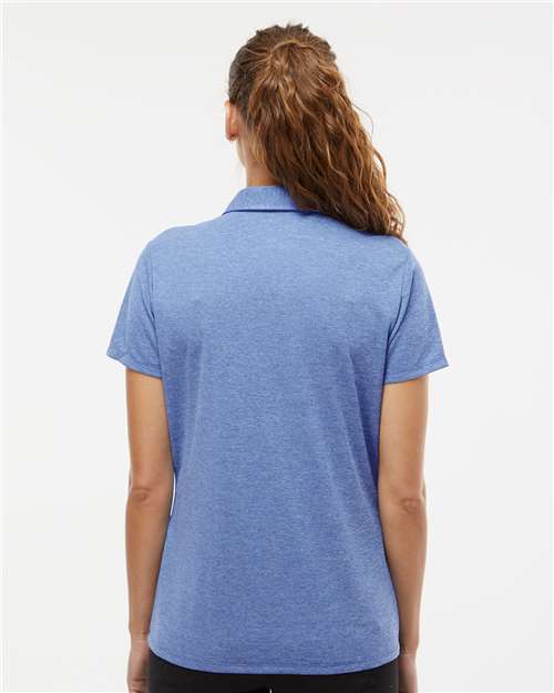 Collegiate Royal Melange Women's Heathered Polo - A583