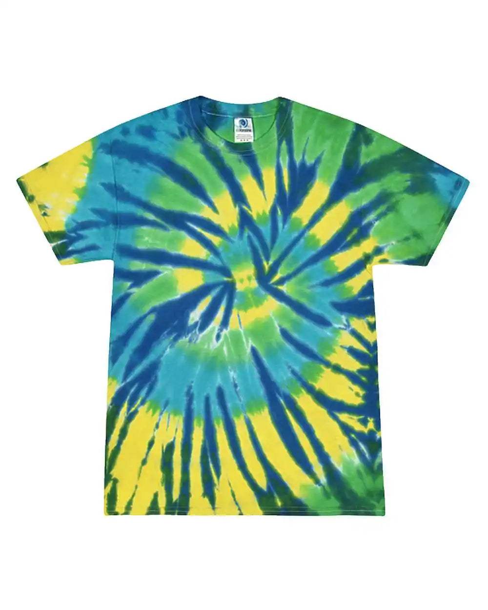 Colortone 1000c Multi-color Tie-dyed T-shirt - 1000 - Karma - s