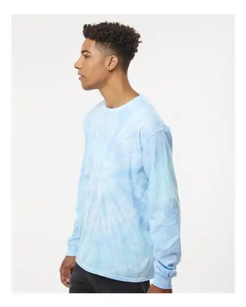 Colortone 2000c Tie-dyed Long Sleeve T-shirt - 2000 - Lagoon