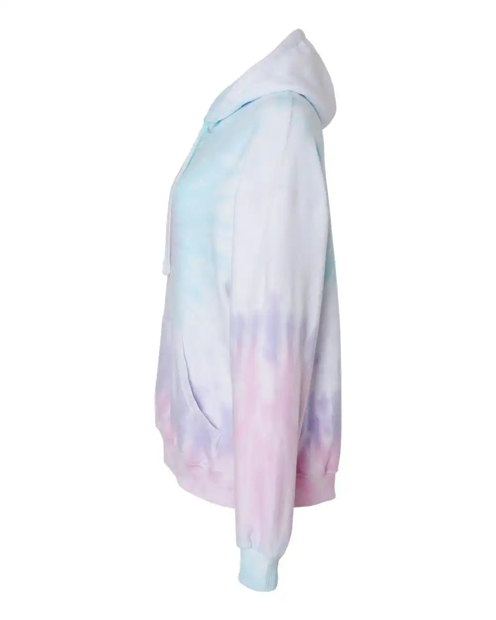 Colortone 8600c Tie-dyed Cloud Fleece Hooded Sweatshirt - 8600 - Unicorn