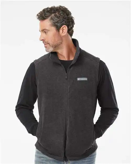 Columbia 163926 Steens Mountain™ Fleece Vest - Charcoal Heather