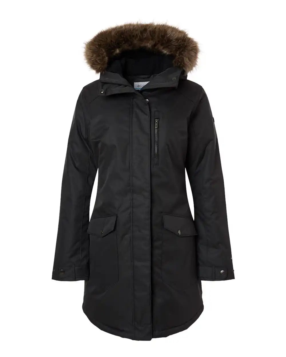 Columbia 179975 Women’s Suttle Mountain™ Long Insulated Jacket - Black / Xs