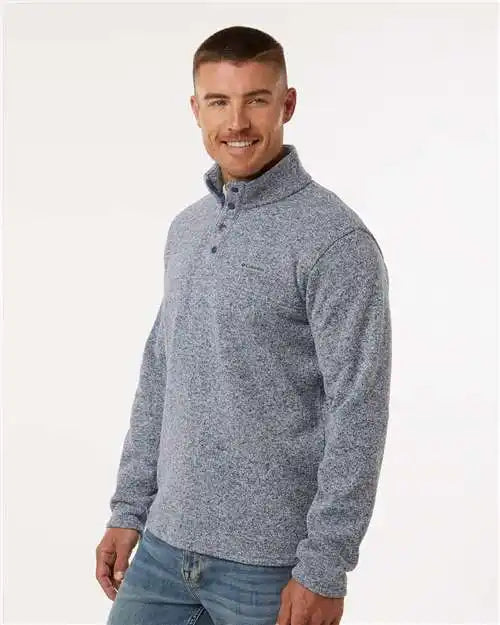Columbia 209573 Alto Pass™ Fleece Half Snap Pullover - Dark Mountain Heather