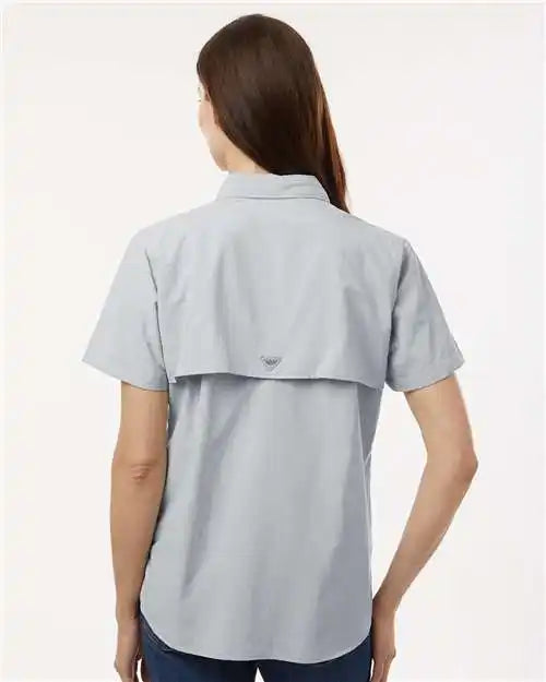 Columbia 212473 Women’s Pfg Bahama™ Short Sleeve Shirt - Cool Grey
