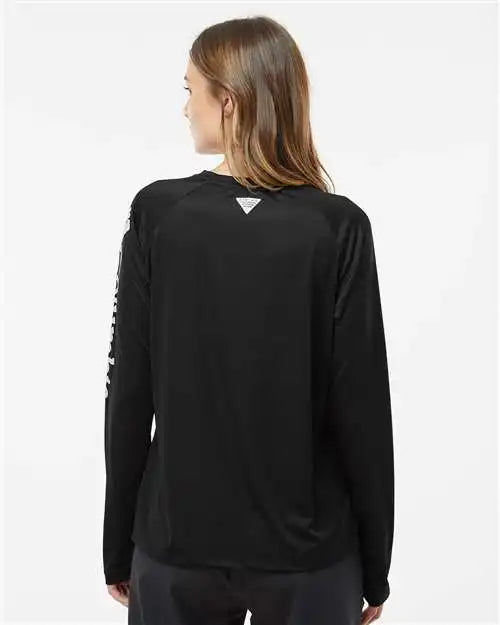 Columbia 212485 Women’s Pfg Tidal Tee™ Ii Long Sleeve - Black Cirrus Grey