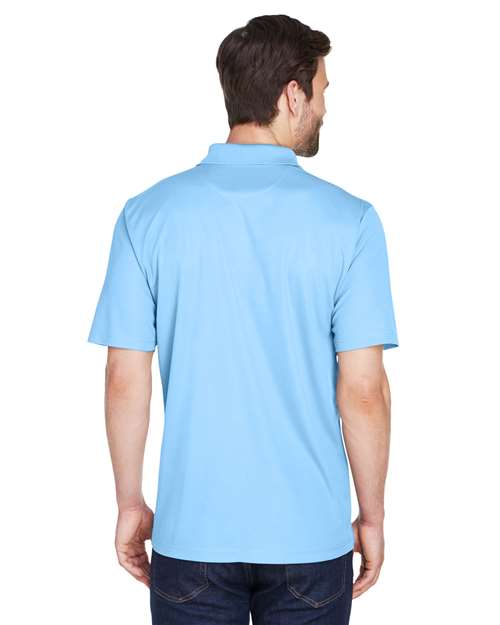 Columbia Blue Men's Cool & Dry Mesh Piqué Polo - 8210