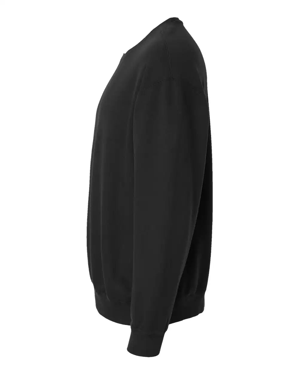 Comfort Colors 1466c Garment-dyed Lightweight Fleece Crewneck Sweatshirt - 1466 - Black