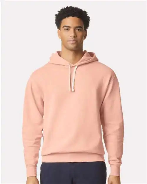 Comfort Colors 1467c Garment-dyed Lightweight Fleece Hooded Sweatshirt - 1467 - Peachy
