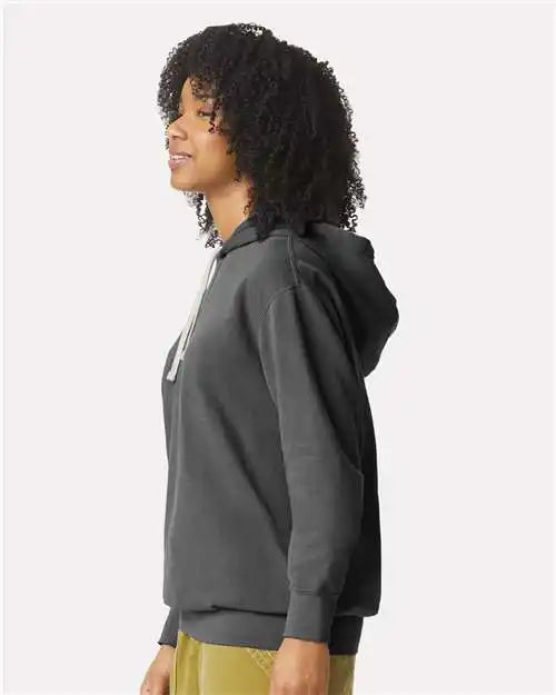 Comfort Colors 1467c Garment-dyed Lightweight Fleece Hooded Sweatshirt - 1467 - Pepper