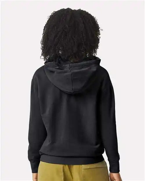 Comfort Colors 1467c Garment-dyed Lightweight Fleece Hooded Sweatshirt - 1467 - Black