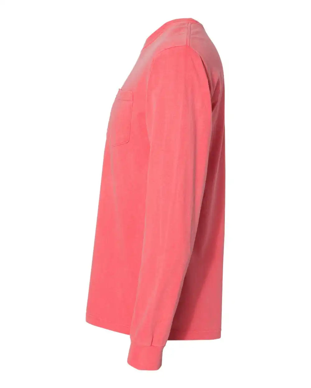 Comfort Colors 4410 Garment-dyed Heavyweight Long Sleeve Pocket T-shirt - Watermelon