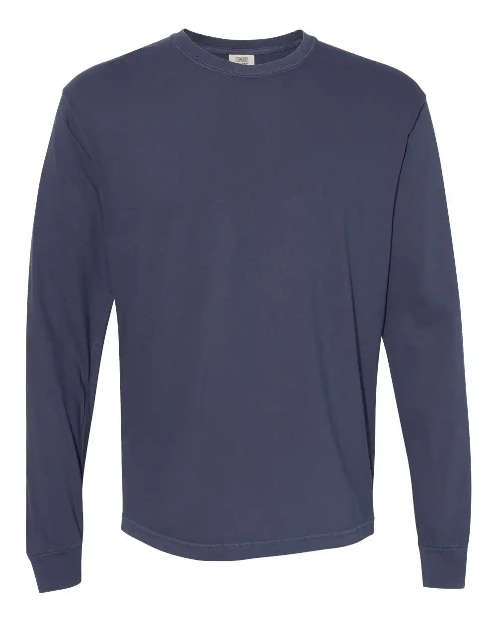 Comfort Colors 6014 Garment-dyed Heavyweight Long Sleeve T-shirt - Navy - s