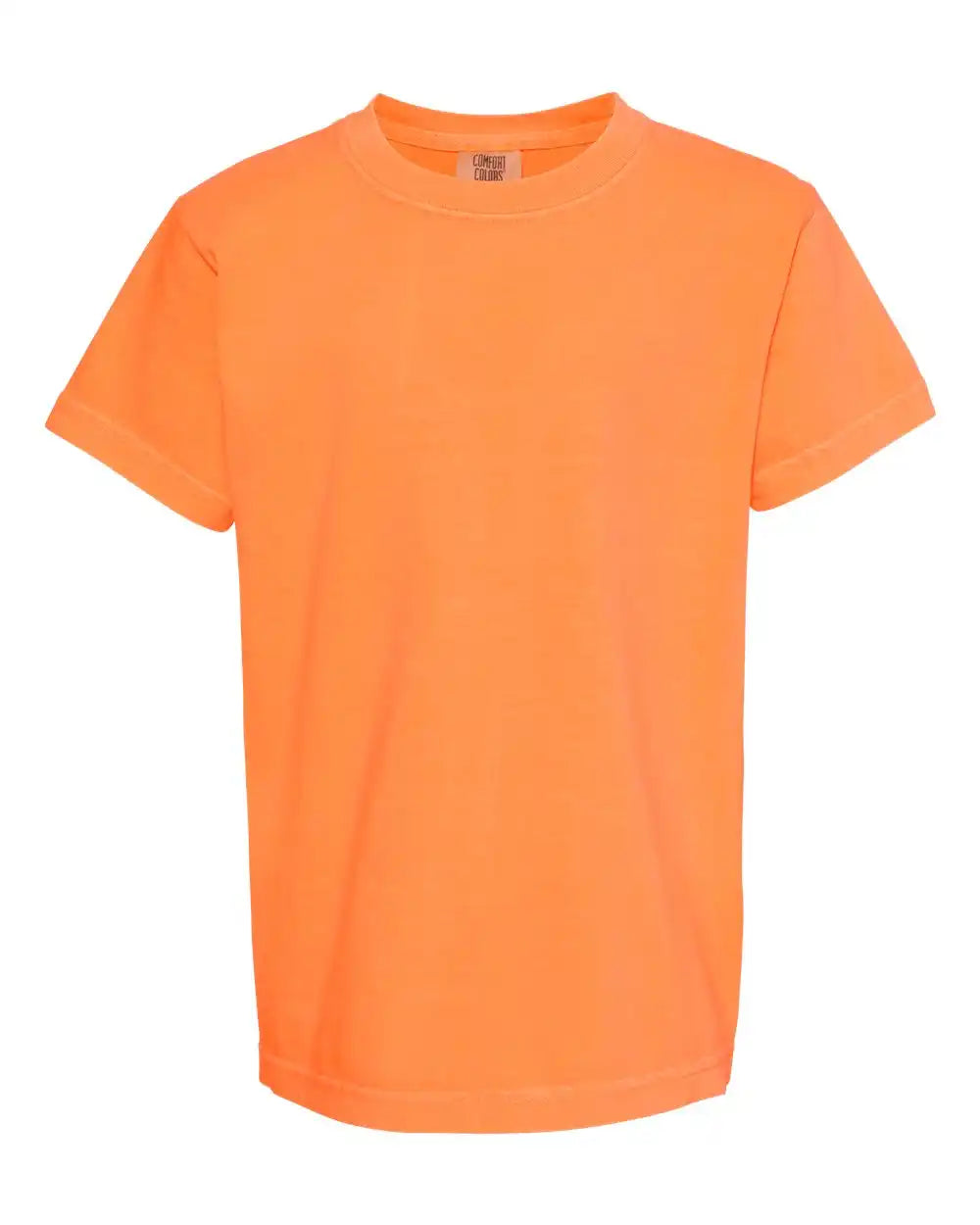 Comfort Colors 9018 Garment-dyed Youth Heavyweight T-shirt - Melon - Xs
