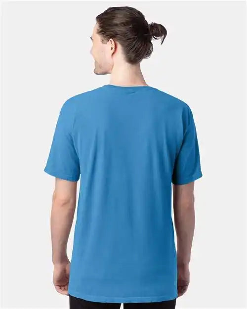 Comfortwash by Hanes Gdh100 Garment-dyed T-shirt - Summer Sky Blue